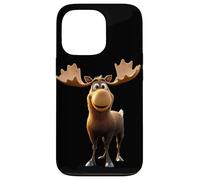 Elan Moose Elan Mâle Femelle Bois Cerf Elans Sauvages Coque pour iPhone 13 Pro