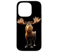 Elan Moose Elan Mâle Femelle Bois Cerf Elans Sauvages Coque pour iPhone 14 Pro
