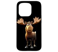 Elan Moose Elan Mâle Femelle Bois Cerf Elans Sauvages Coque pour iPhone 15 Pro