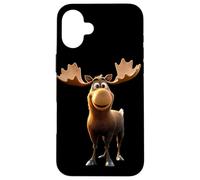 Elan Moose Elan Mâle Femelle Bois Cerf Elans Sauvages Coque pour iPhone 16 Plus