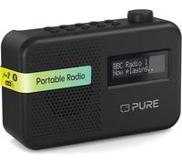 Elan One2 Radio Portable Dab+/Fm Avec Bluetooth 5.1 (Écran Lcd,10 Touches De Mémoire,Fonctionne Avec 4 Piles Aa) Noir Charcoal