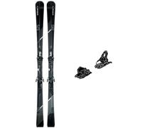 Elan - Pack Ski Primetime 55 Black edition fusion - 165 + Emx 12.0 Gw Fus. X Black Silver - Ski