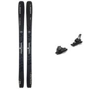 Elan - Packs (skis + fix) - Skis freeride - Pack Ripstick 96 Black Edition 2026 en Bois - Noir Noir 175 cm,182 cm,189 cm