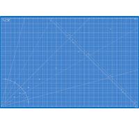Elan Tapis de Découpe 100x150 CM Bleu, Tapis de Coupe Auto-cicatrisant 100x150 CM, Planche de Découpe à 5 Couches, Self-Healing Cutting Mat