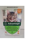 Advantage Solution Antipuce Chat Lapin 1 à 4kg 6 pipettes