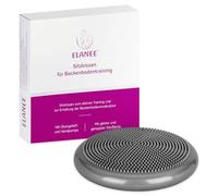 ELANEE Coussin de siège pour entraînement du plancher pelvien - Avec pompe manuelle et livret d'exercices - Gris (708-V1)