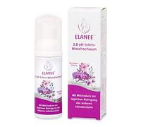 ELANEE Mousse de lavage intime 3,8 pH avec acide lactique pour nettoyer quotidiennement la zone intime extérieure, 50 ml (405-00)