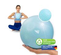 ELANI Balle de Pilates - 25 cm - Antidérapant et super léger - Avec instructions d'exercices (français non garanti) - Anti-taches et respectueux du climat - Jusqu'à 100 kg - Petit ballon de