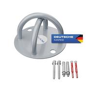 ELANI Support de plafond extra robuste avec chevilles de marque pour différents types de murs - Ancrage mural pour bandes de fitness - Fixation murale pour Theraband Gym Hak