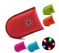 ELANOX Clip LED pour une grande visibilité dans toutes les activités de plein air ainsi que pour la sécurité des enfants, sac à dos, sac de sport, vêtements de vélo