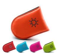 ELANOX Clip LED pour une grande visibilité lors de toutes les activités de plein air ainsi que pour les sacs à dos pour enfants, sacs de sport, etc. (orange)