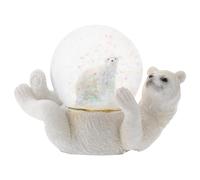 Elanze conoit l'ours polaire blanc maman et Cub Magical fantaisiste commode de table de table de nuit