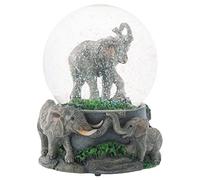 Elanze Designs Elephant Pride Family Boule à Eau Musicale 100 mm