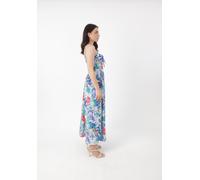 Elara Robe bleu cobalt / rose / blanc, Taille 36-38