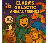 Elara's Galactic Animal Friends | Black and White Version: Blast Off to Planets Where Every Animal Has Its Own Wacky, Wonderful Story!
