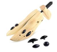 Elargisseur chaussure Arbre à chaussures en bois à 2 voies, Support de chaussure réglable, extenseur for hommes et femmes, talons hauts, chaussures plates et basses, attelle d'agrandissement façonnant
