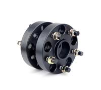Elargisseur de Roue Adaptateur D'entretoise Roue, 5 Écrous, Pour Land, Pour Rover, Pour Defender, PCD 5x165.1 CB 113.1mm M16xP1.5 25/30/35/40/50/60mm(60mm Black)