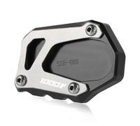 élargisseur de support de moto Pour Suzuki GSX-S1000 GSXS 1000 2016 2017 2018 2019-2021 2022 2023 Béquille Latérale Agrandisseur Plaque Pad Béquille Extension Protection ( Couleur : Black GSX-S1000F )
