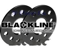 Élargisseur de voie 10 mm noir 5x112 5 mm par côté Perçage du trou du moyeu : 66,6 mm