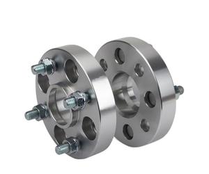 Elargisseur De Voie 2/4 pièces PCD 4x100 CB 57. Adaptateur d'espaceur de roue 20 à 50 mm d'épaisseur(2PCS 50mm Silver)