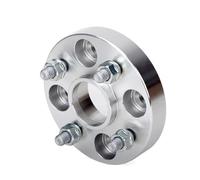 Elargisseur De Voie 2 / 4pcs 20/25/30/35/4 0 mm PCD Adaptateur d'espaceur de roue 4x108 65,1 M12xp1.5(4PCS 30mm Silver)