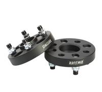 Elargisseur De Voie 2 pièces 15/20/25/30/35/40mm personnalisation entretoises de roue adaptateurs Conversion PCD 4x100 CB: ID = 56.1mm à OD 73. M12x1.5(2PCS 25mm Black)