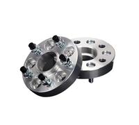 Élargisseur de Voie 2 Pièces 20/25/30/35/40/50 Mm PCD 5 X 114,3 CB 67,1 Mm Adaptateur D'entretoise Roue 5 Cosses Pour Voiture Pour MAZDA Entretoises de Roue(2pieces 15mm Silver)