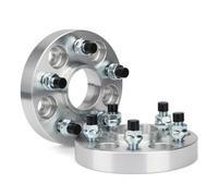 Élargisseur de Voie 2 Pièces PCD 5x114.3 15/20/25/30/35/40mm Hubcentric 67.1mm D'entretoise Roue 5 Cosses CONVIENT POUR DODGE Voiture Universelle Entretoises de Roue(2pieces 40mm Silver)