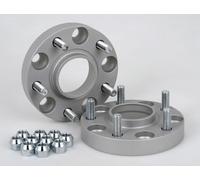 Élargisseur de voie (2 x 25 mm) 50 mm S90-4-25-015 en aluminium Pro-Spacer - Argenté