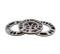 Elargisseur De Voie 2PCS 3 mm / 5 8 10 Car Aluminium Wheel Spacer Plaque for le moyeu de roue à 4 trous 4x98 4x100 4x108 4x114 Accessoires automobiles(5mm)