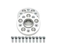 Élargisseur de voie avec système de centrage pour vis OEM M12 x 1,5 5 x 112 Alésage de moyeu 66,6 Côté : 20/25/30 mm par essieu : 40/50/60 mm X-Parts 1039059 (25 mm)