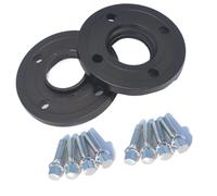 Élargisseur De Voie Compatible Avec Fiat Pour Qubo Pour Siena EL Pour Strada Pour Tipo 1987 1995 2 Pièces 15 Mm Véhicule Noir Entretoises De Roue