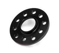 Elargisseur De Voie Pour Benz Adaptateur D'entretoise De Roue Universel Voiture 2 Pièces 10/12/15/20mm PCD 5x112 CB 66.5mm 5 Cosses Élargisseurs Voie Auto(2PCS 10mm Black)