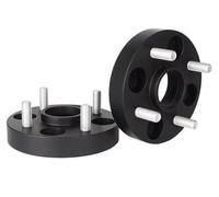 Elargisseur de Voie Pour Kia Pour K2 Pour Picanto Pour Ruiou Joint De Bride M12x1.5 2Pièces PCD 4x100 Trou Central 54.1mm Entretoise De Roue Forgée(2Piece 60mm Black)