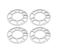 Elargisseur de Voie,Spacer de Roue Lot de 4 cales d'espacement de roue usinées CNC universelles 5x105 5X112 5x115 5x120 Ajustement facile et pratique for l'installation(5mm)