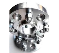 Elargisseur Entretoise de roue forgée à bride élargie 5x114,3 | CB 67,1 mm Pour Dodge Pour Stealth 1991 1992 1993 1994 1995 1996(30mm Silver)