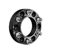 Elargisseur Entretoises roue forgées noires centrées sur moyeu 6x139,7mm 93,1mm M12x1,5 pour Ford pour Bronco 2021-2024 plaque bride 30/35/38/50mm 2/4 pièces(4pcs 30mm)