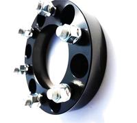 Elargisseur Lot 2 entretoises roue réparation automobile 6 x 139,7 x 108 x 12 x 1,5 boulons 25 ou 30 mm pour Mazda série B (1985-1998)(25mm black)