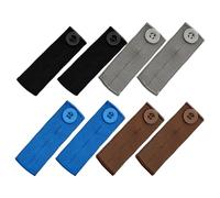 Elargisseur Pantalon pour Femmes Enceintes, 8 Pièces, Extensions de Bouton Pantalon élastique de Maternité Extension, Idéal pour Les Fluctuations de Poids et Les Grossesses Précoces, 83 x 25 mm