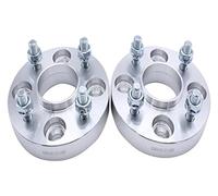 Elargisseur Voie Alliage Aluminium 2 Pièces Entretoises 25mm 4x108mm Kit D'entretoises Roues Forgées Hubcentric Pour Ford La Plupart Des Modèles 8 Boulons M12x1.5 Alésage Moyeu 63.4mm