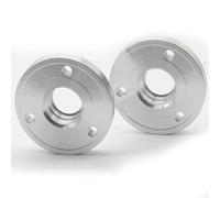 élargisseur voie Compatible avec Smart pour Cabrio 450 pour City-Coupé 450 Fortwo pour Cabrio 450 2 pièces entretoises de roue de remplacement PCD 3-112 CB 57,1 mm(Silver,15mm)