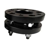 Elargisseur Voie Entretoise Roue Bride Pneu Voiture 5x112 Aluminium | 5X112mm 5X4.41" 66.6CB 2.62" 12x1.5boulons(2PCS Black 25mm)