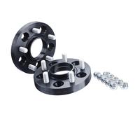 H&R Espaceurs de roues Système-DRM 50mm par essieu - Cartouche de boulon 5x114,3 - Moyeu 67,1mm - Taille de boulon M12x1,5 - compatible avec Citroën/Hyundai/Jeep/Kia/Mazda/Mitsubishi/Peugeot - Noir