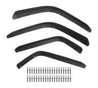 Élargisseurs D'ailes Avant Et Arrière Pour Jeep Pour Wrangler Pour Gladiator JT 2018-2023 Bandes D'extension De Garde-boue Et Garnitures MENSUNUBNM(Low Fender Version)