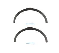 Élargisseurs d'ailes Passages Roues Fender Sourcils pour L&and R&Over pour R&Ange R&Over pour Evoque 2012-2017 Moulage Passage Roue D'accessoires De Voiture Avant (Color : Pair)