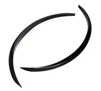 Élargisseurs D'ailes Universels Pour Passages Roue De Voiture Élargissement D'aile Arche Sourcil Garde-boue Lèvre Protection Couverture Garniture RESPUNEKBAH(2X Glossy Black)