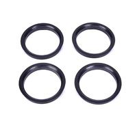 Élargisseurs de Voie 1 Jeu De 4 Anneaux Centraux Moyeu, Collier Central D'alésage Roue De Voiture 66.6-57.1mm Pour Voitures ID 57.1-mm Entretoise Roue