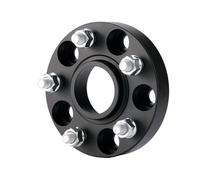 Élargisseurs De Voie Auto 1 pièce pour Chrysler 300 300C 300C SRT8 pour Dodge pour Challenger adaptateur de roue PCD 5x115 CB71,6 mm entretoises de roue Hubcentric(1PC black 30mm)