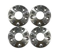 Élargisseurs De Voie Auto Pour Jeep Pour Wrangler JL 2018+ JL1142 30 Mm Noir Argent 4 Pièces/ensemble Entretoises De Roue(Sliver)
