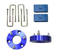 Élargisseurs De Voie Auto Pour Nissan Navara D40 Pour Frontier 2005-2014 Kits Levage Nivellement Avant Et Arrière Entretoises Levage Amortisseurs Ressort Entretoises de Roue(Front 25MM Rear 51MM)